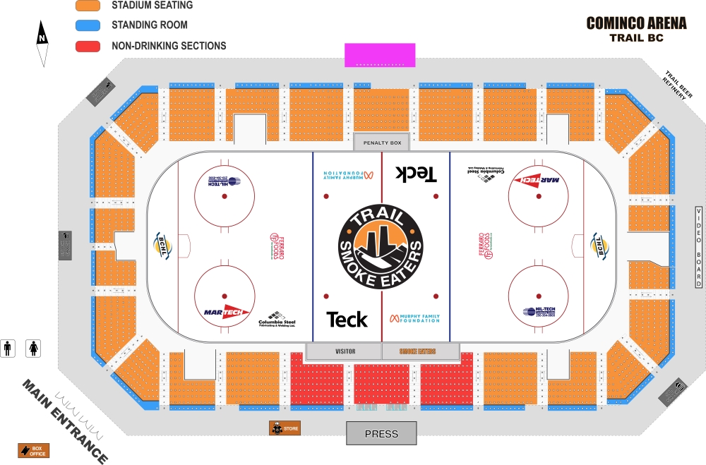 Trail Smoke Eaters 2023/24 Season Tickets