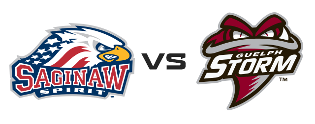 PLAYOFFS-GUELPH STORM vs. SAGINAW SPIRIT