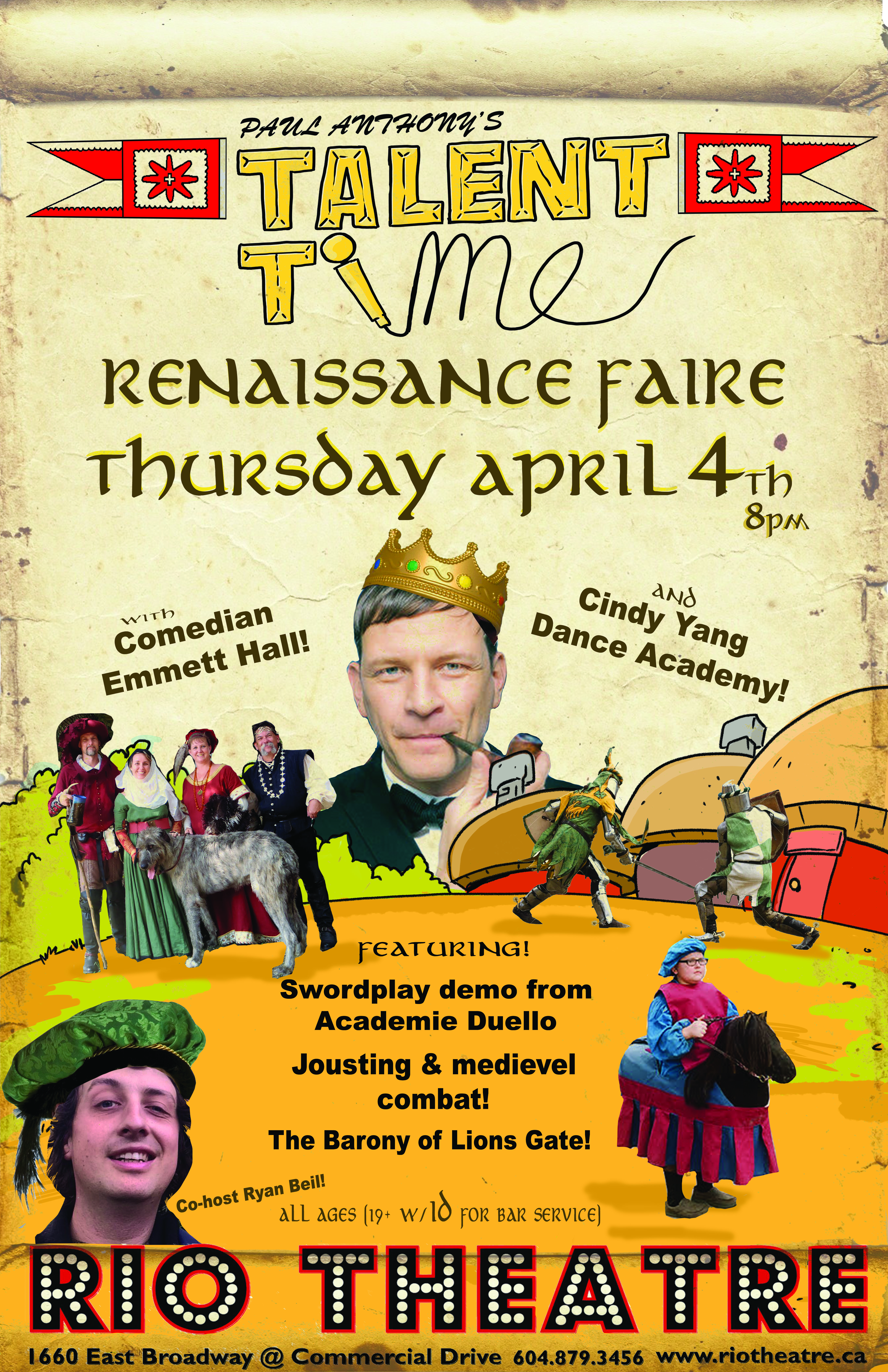 Paul Anthony's Talent Time: Renaissance Faire!