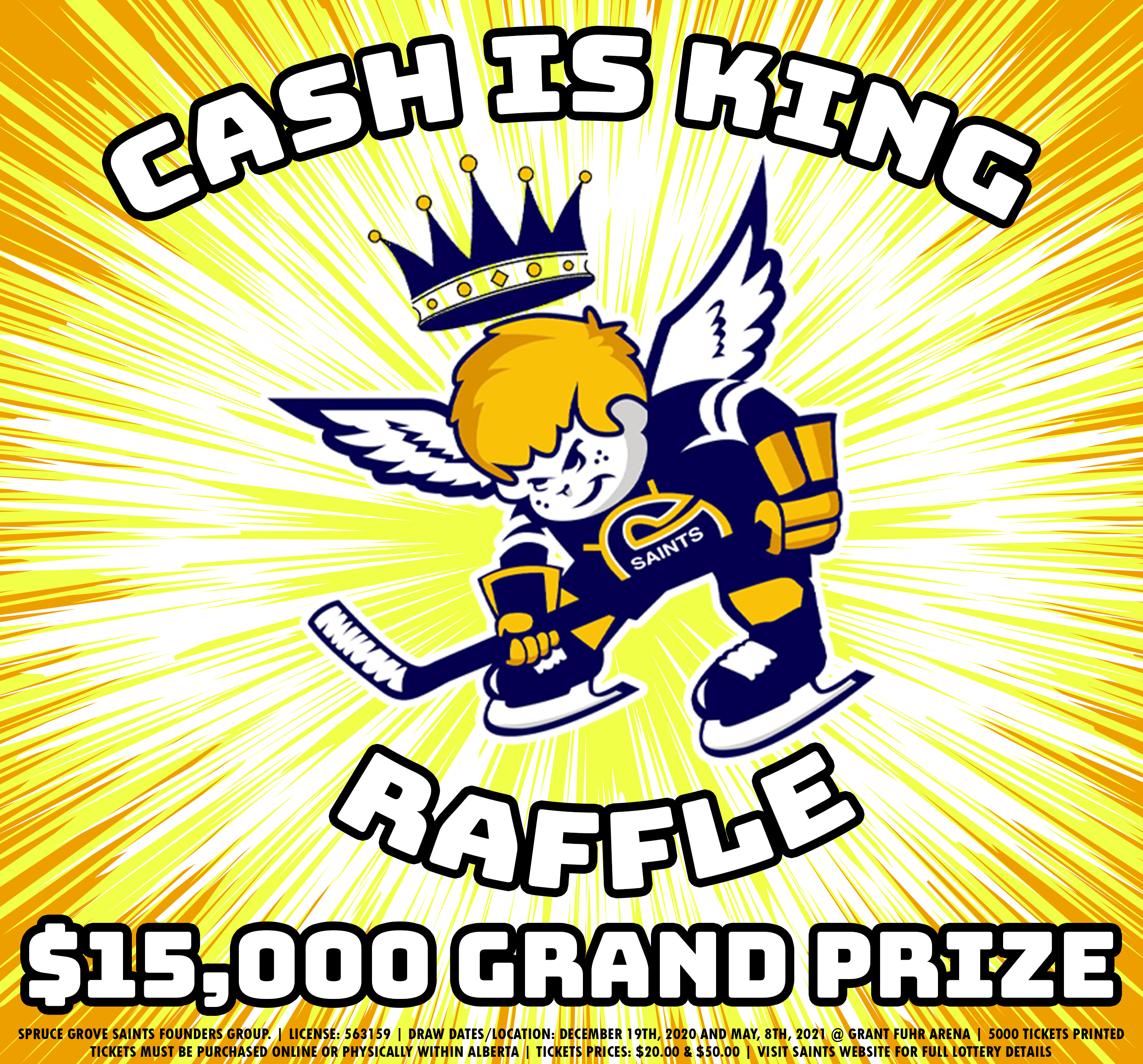 CASH IS KING RAFFLE 