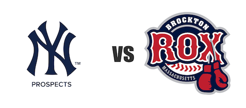 Yankees Prospects vs Brockton Rox