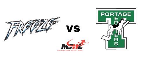 Winnipeg Freeze vs Portage Terriers