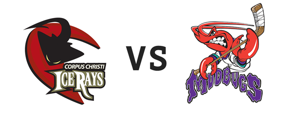 Corpus Christi IceRays vs Shreveport Mudbugs