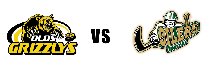 Olds Grizzlys vs Okotoks Oilers