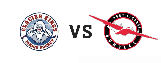 Comox Valley Glacier Kings vs Port Alberni Bombers