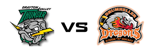 Drayton Valley Thunder vs Drumheller Dragons