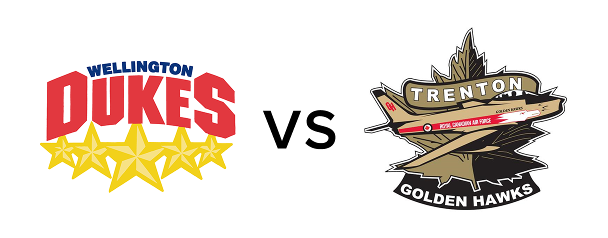 Wellington Dukes vs Trenton Golden Hawks