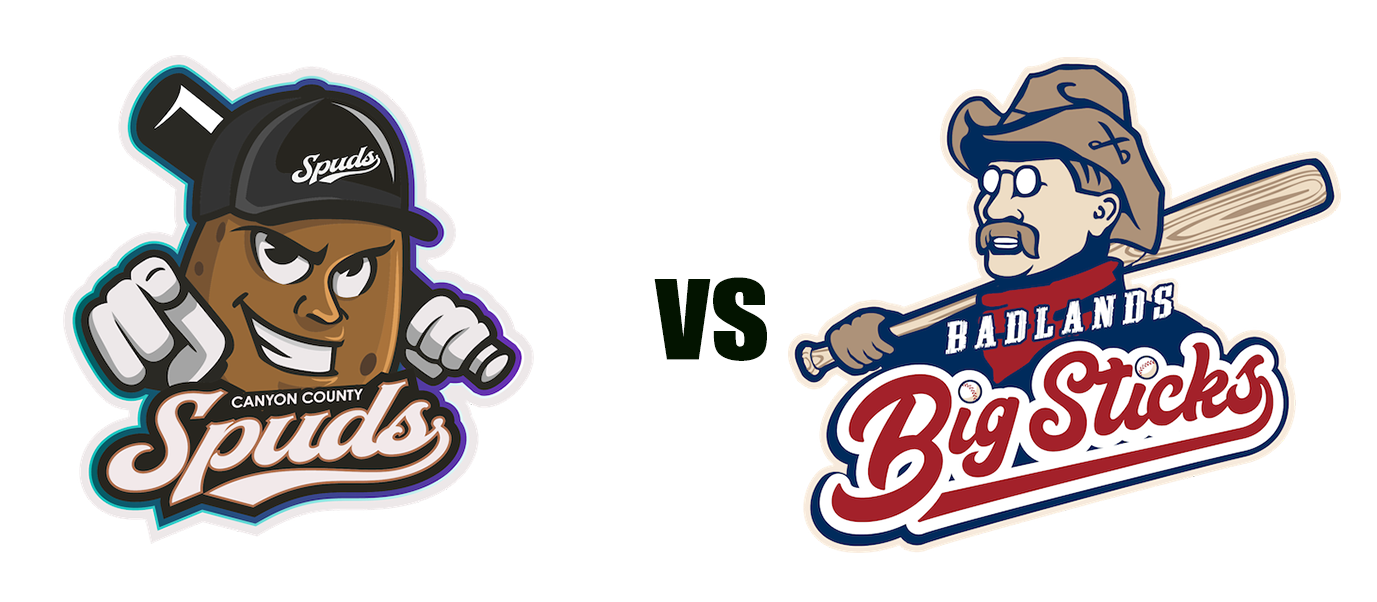 Canyon County Spuds vs Badlands Big Sticks