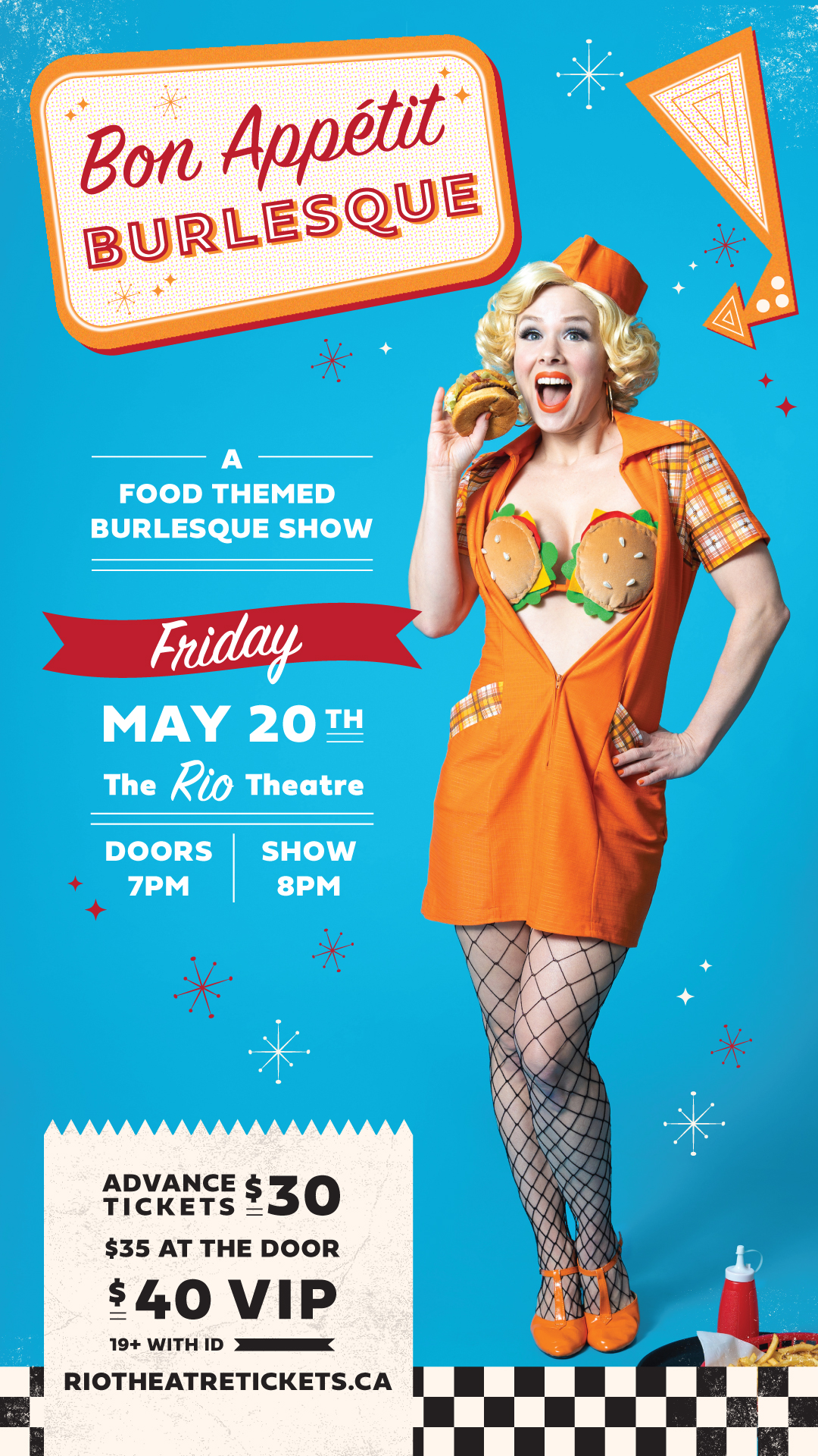 Bon Appetit Burlesque: A Food Themed Burlesque Show!