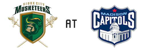 Sioux City Musketeers vs Madison Capitols