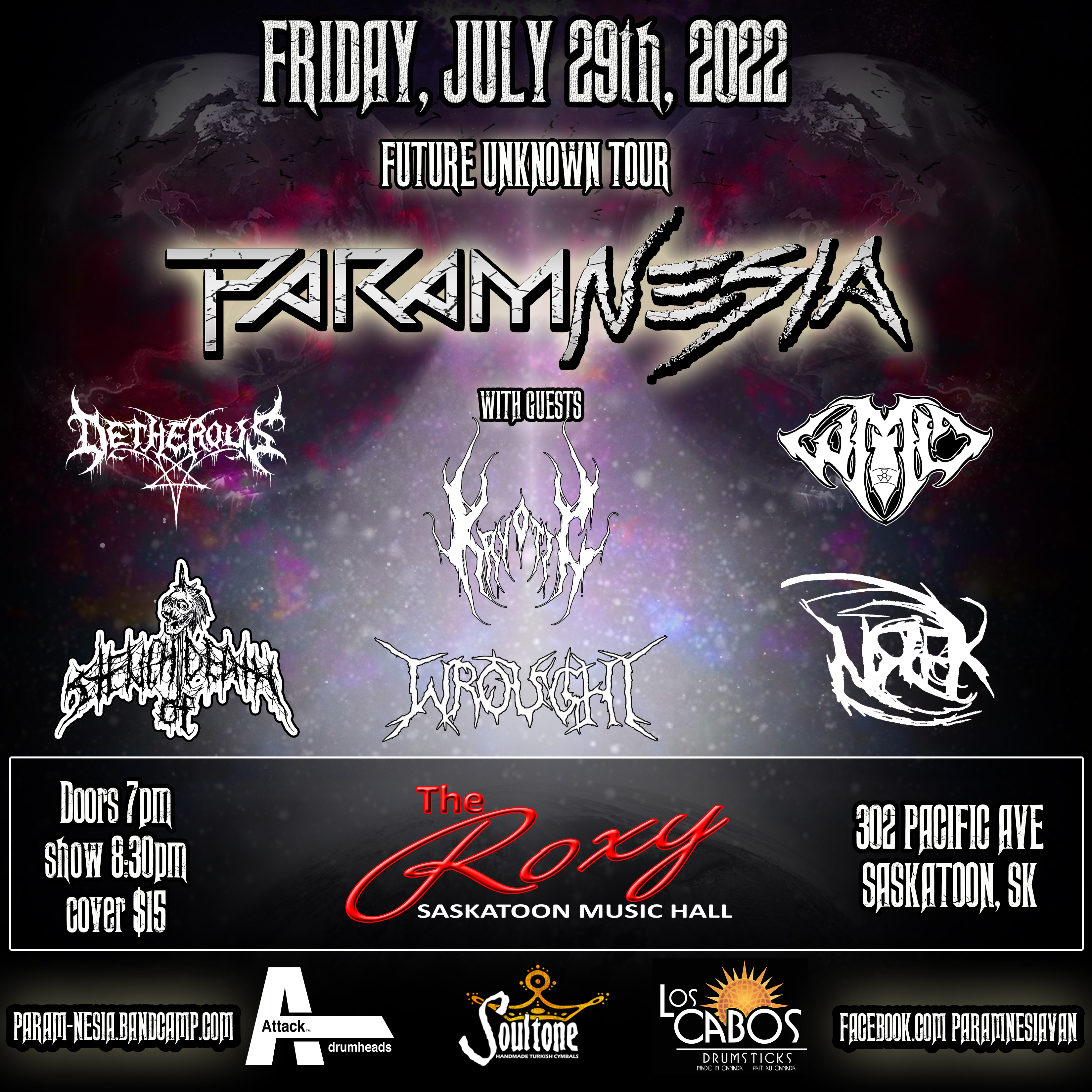 PARAMNESIA: Future Unknown Tour