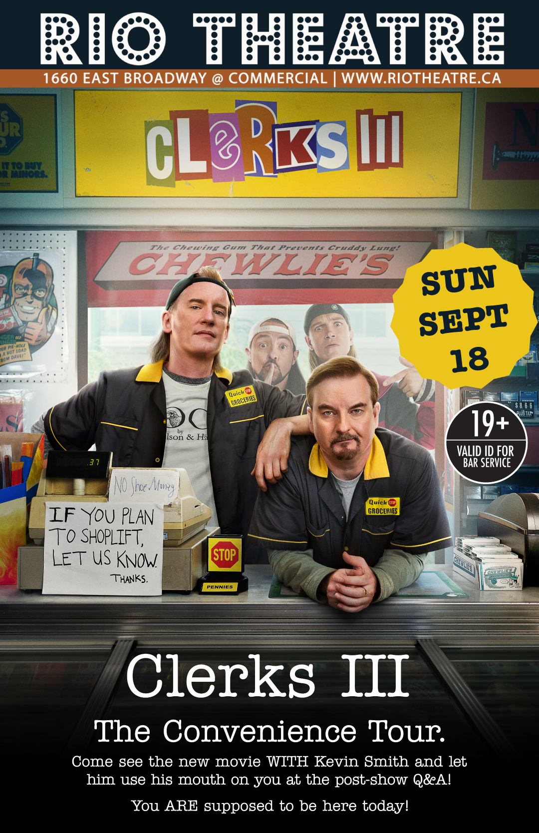 Clerks III: The Convenience Tour (Later Show)