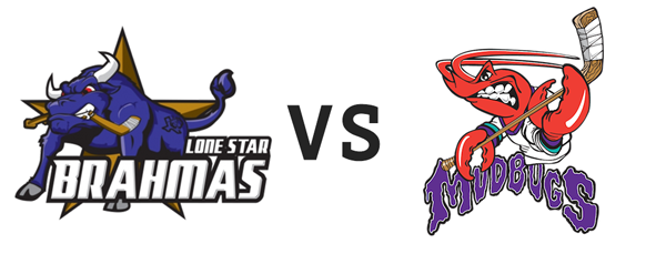Lone Star Brahmas vs Shreveport Mudbugs