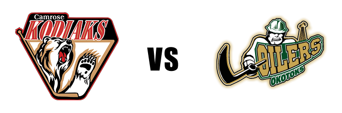 Camrose Kodiaks vs Okotoks Oilers