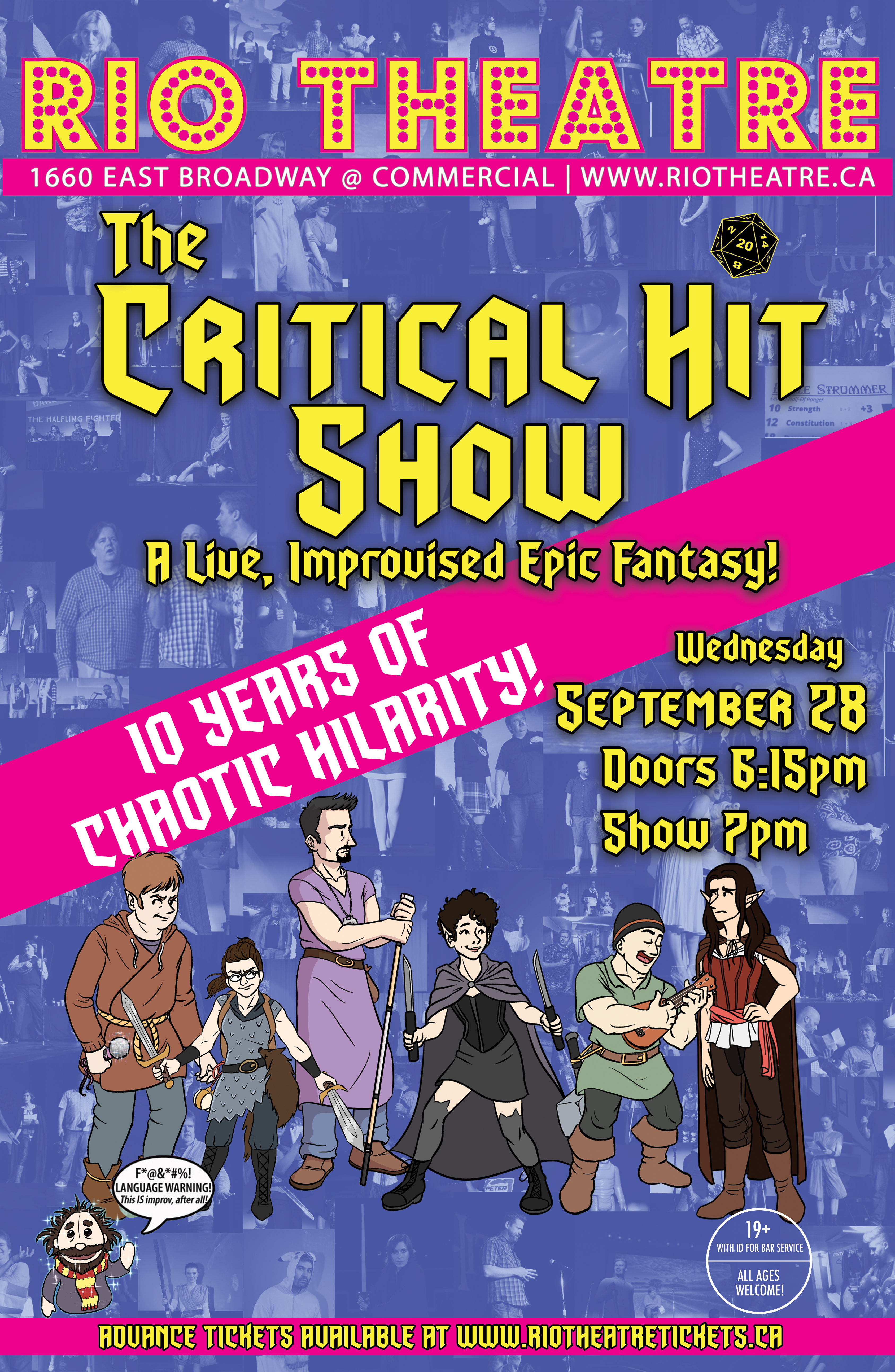 The Critical Hit Show: A #DNDLive Improvised Epic Fantasy