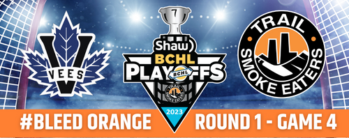 Game 4 - April 5 - Trail Smoke Eaters Vs Penticton Vees