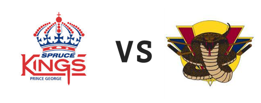 Prince George Spruce Kings vs Vernon Vipers