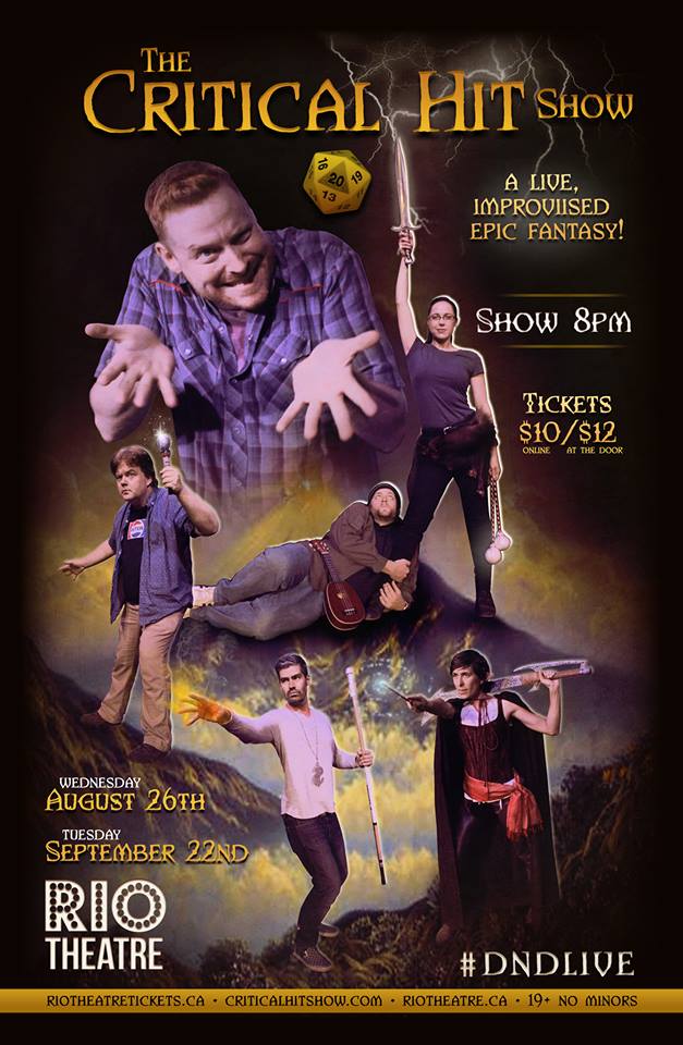 The Critical Hit Show: A Live D+D Comedy Experience
