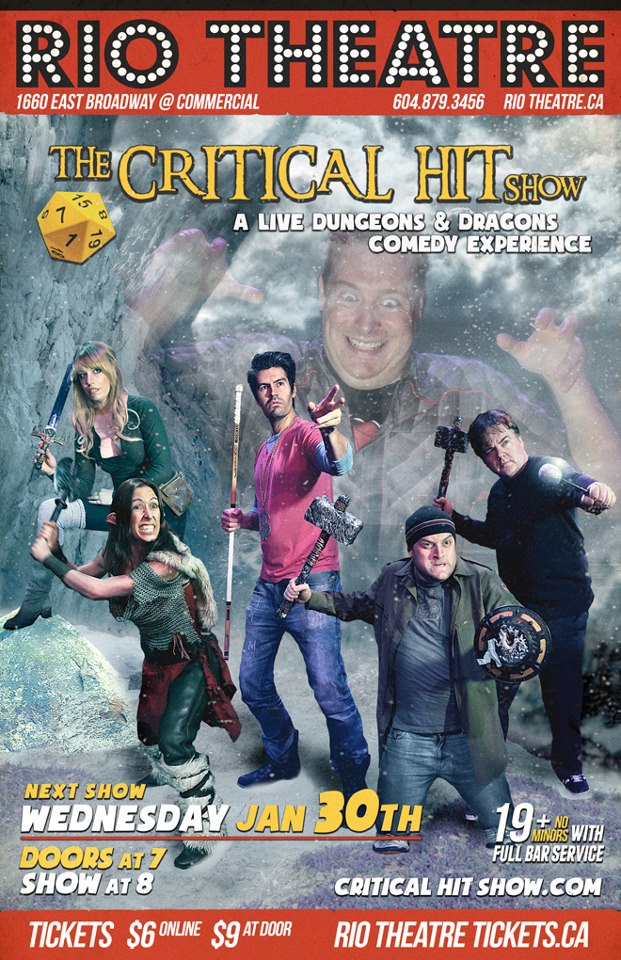 THE CRITICAL HIT SHOW: A Live Dungeons & Dragons Experience