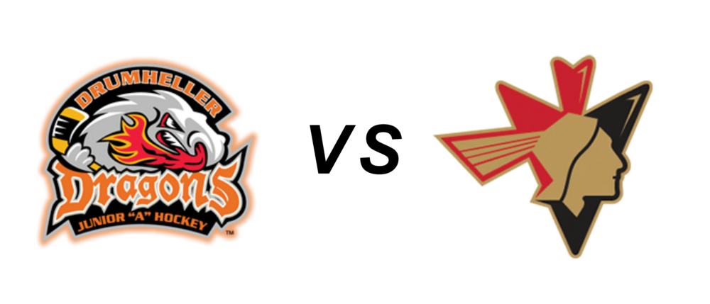 Drumheller Dragons vs Bonnyville Pontiacs