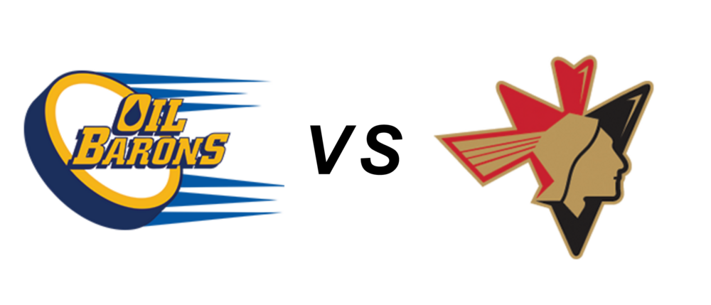Fort McMurray Oil Barons vs Bonnyville Pontiacs