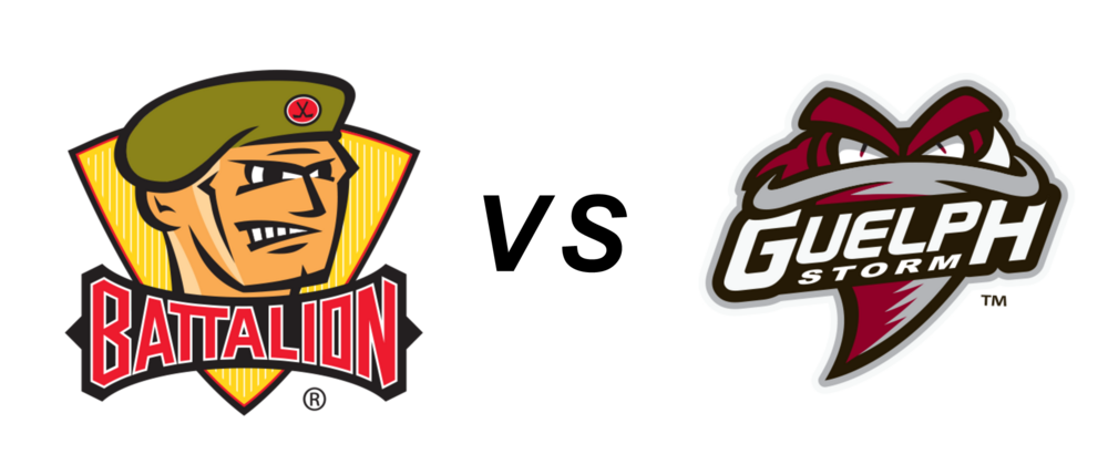 North Bay Battalion at Guelph Storm