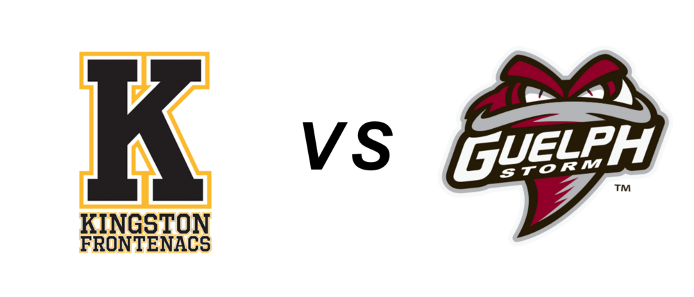 Kingston Frontenacs at Guelph Storm