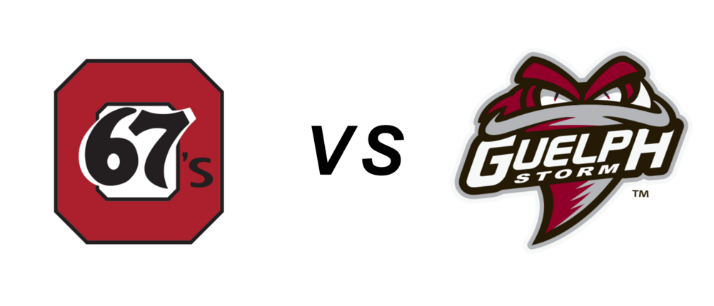 Ottawa 67s at Guelph Storm