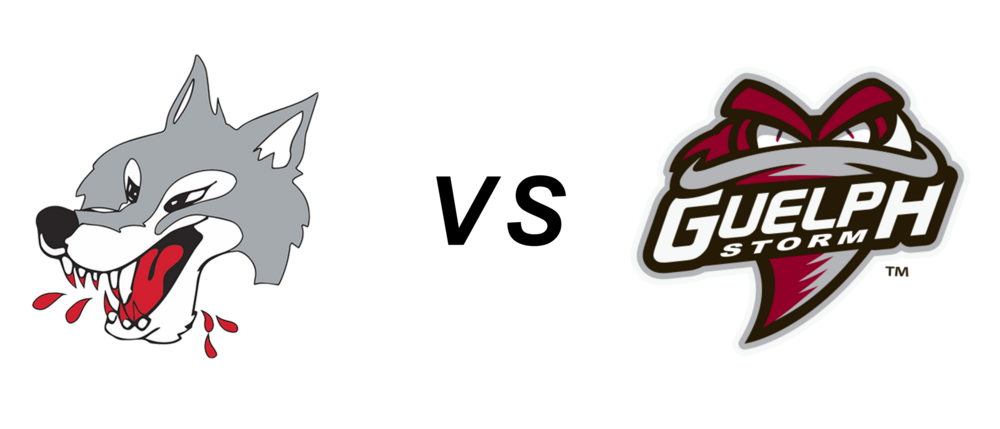 Sudbury Wolves at Guelph Storm