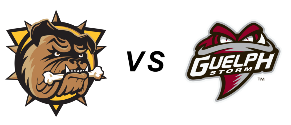 Brantford Bulldogs at Guelph Storm