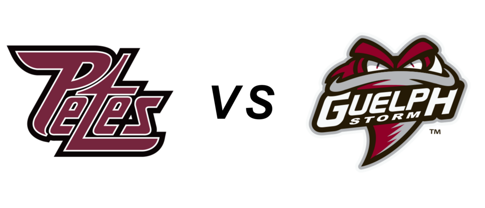 Peterborough Petes at Guelph Storm