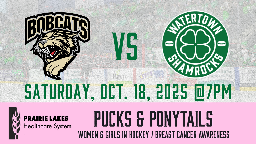 Bismarck Bobcats vs Watertown Shamrocks