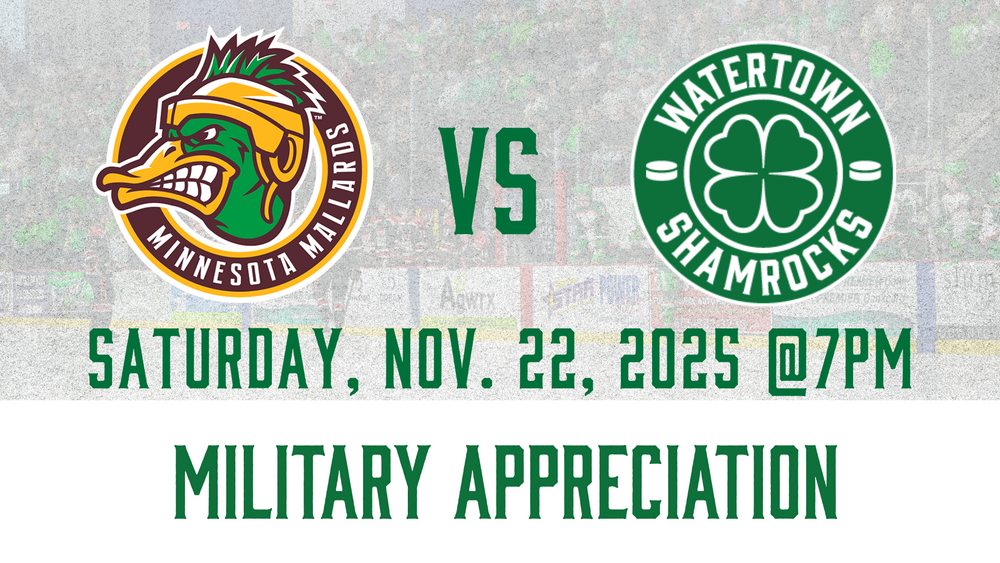 Minnesota Mallards vs Watertown Shamrocks
