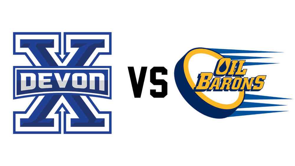 Fort McMurray Oil Barons vs Devon Xtreme