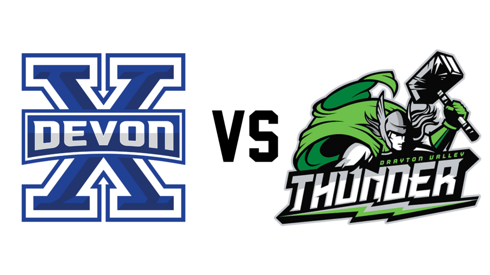 Drayton Valley Thunder vs Devon Xtreme