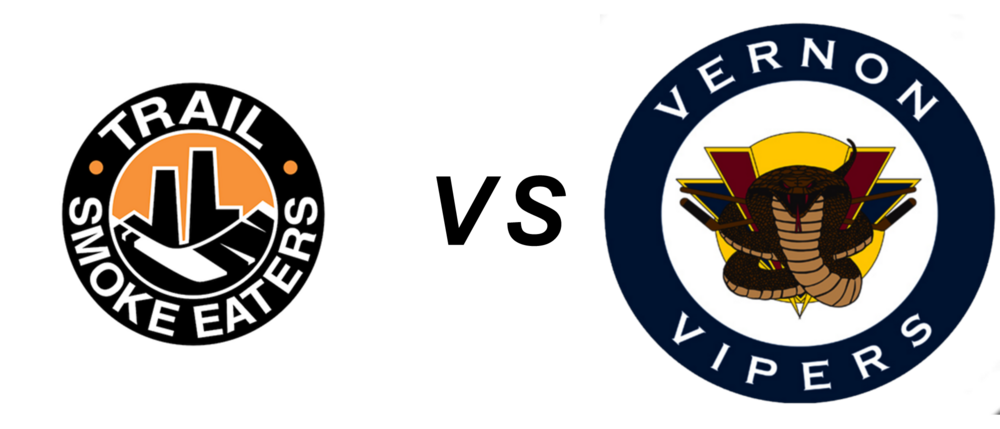 Trail Smoke Eaters vs Vernon Vipers