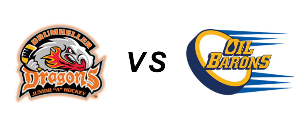 Drumheller Dragons vs Fort McMurray Oil Barons
