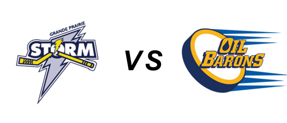 Grande Prairie Storm vs Fort McMurray Oil Barons