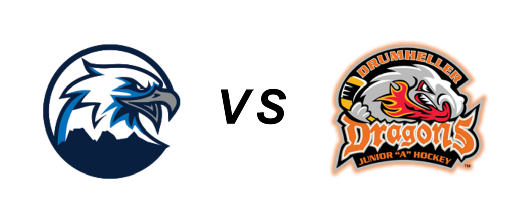 Canmore Eagles vs Drumheller Dragons
