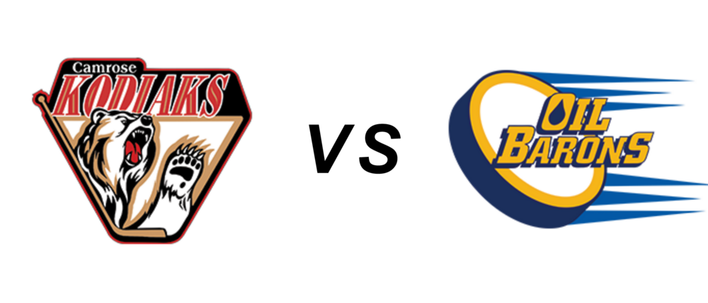 Camrose Kodiaks vs Fort McMurray Oil Barons