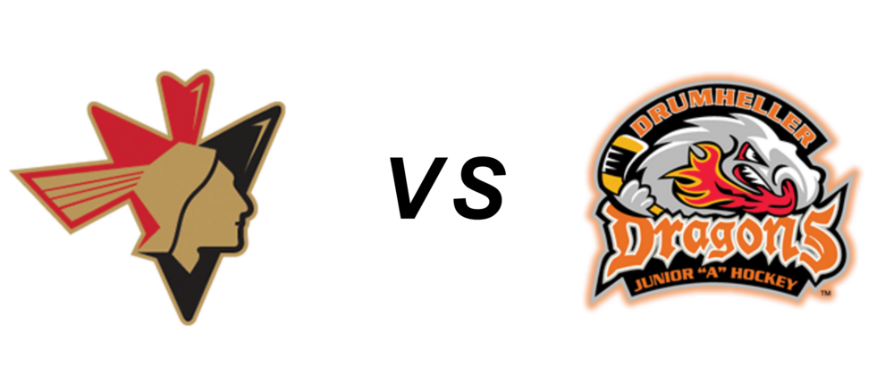 Bonnyville Pontiacs vs Drumheller Dragons