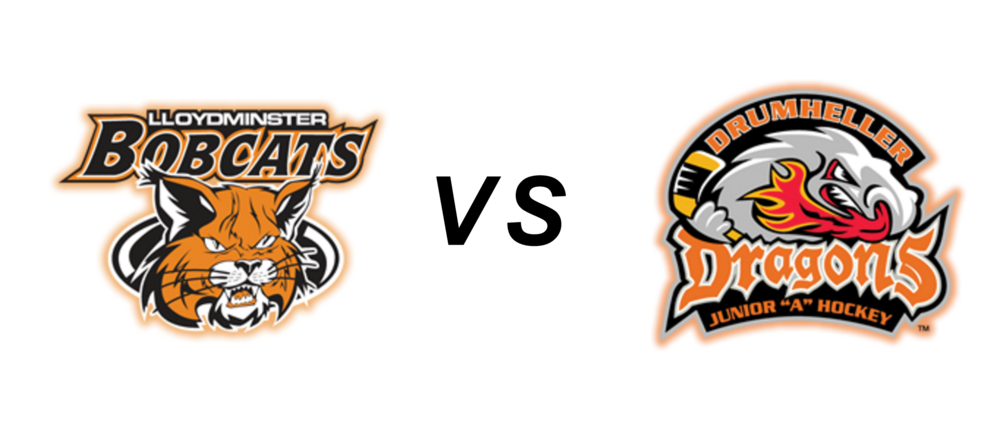 Lloydminster Bobcats vs Drumheller Dragons