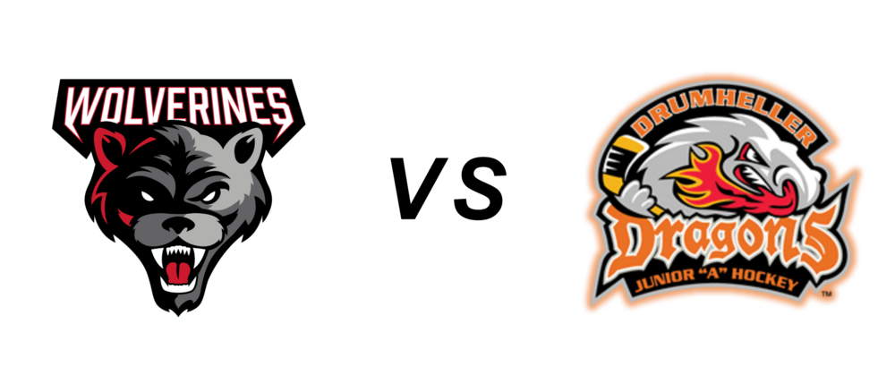 Whitecourt Wolverines vs Drumheller Dragons