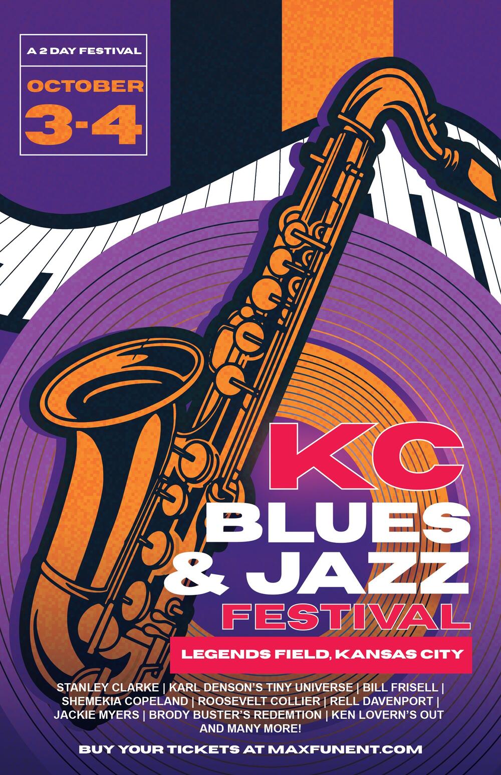 KC Blues and Jazz - 2 Day Pass