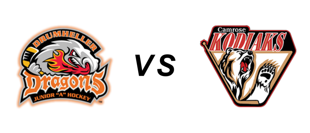 Drumheller Dragons vs Camrose Kodiaks