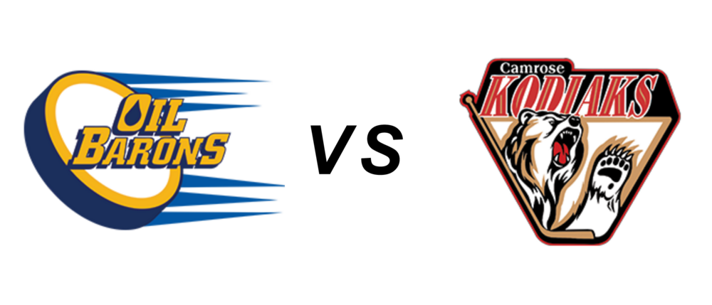 Fort McMurray Oil Barons vs Camrose Kodiaks