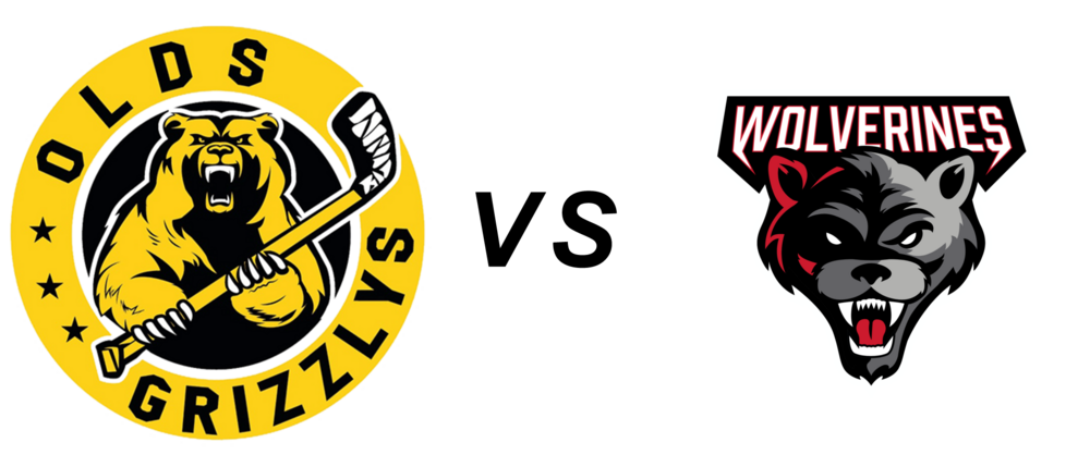 Olds Grizzlys vs Whitecourt Wolverines