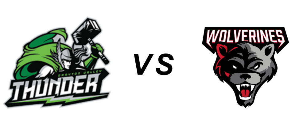 Drayton Valley Thunder vs Whitecourt Wolverines