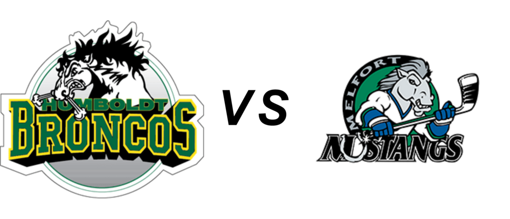 Humboldt Broncos vs Melfort Mustangs