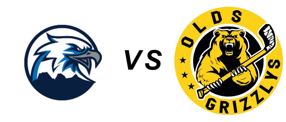 Canmore Eagles vs Olds Grizzlys